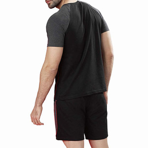 Fashion Printed Summer Men 2 Piece Short <b>Set</b> Men Short <b>Set</b> T Shirt Short <b>Set</b> Cotton T shirts Shorts - Product Image 2