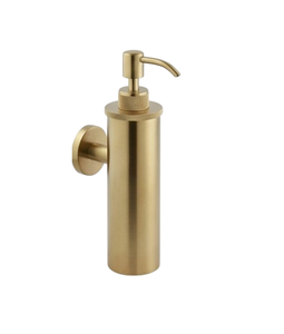 Wall Mounted Luxury Premium Metal Brass Waterproof Durable <b>Soap</b> Dispenser for Hotel Bathroom Use with Pump - Product Image 6