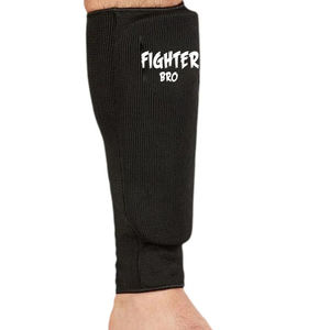 Protège-tibias en coton pour le karaté, protège-tibias élastiques, boxe, arts martiaux, rembourrage EVA, taille personnalisée, équipement d'entraînement - Product Image 5