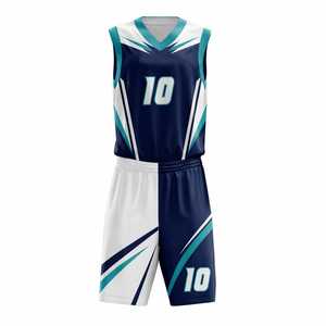 Uniformes de Baloncesto Unisex, Corte Atlético, 100% Poliéster, Ofrece Comodidad, Durabilidad, Estilo Profesional, Impresión por Transferencia de Calor - Product Image 1