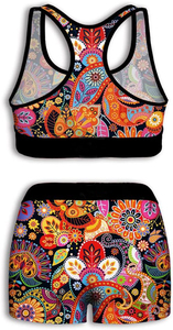 High Quality <b>Women's</b> Eco-Friendly Breathable Spandex/Nylon Solid <b>Mesh</b> Gym Shorts Sports Bra Set Yoga Pattern Elastic Waist - Product Image 6