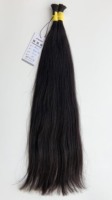 Precio al por mayor extensiones de cabello a granel color oscuro 100% cabello virgen vietnamita de alta calidad