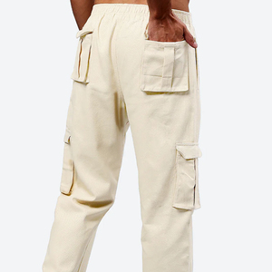 Pantalones Cargo Casuales para Hombre, Ligeros, de Lona Transpirable, Corte Recto, para Uso en Exteriores, Nueva Llegada, Precio Bajo - Product Image 4