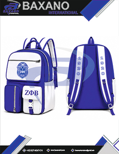 Zeta Phi Beta ZPB Sorority <b>Backpack</b> Laptop Bag Stylish School & Travel <b>BackPack</b> - Product Image 6