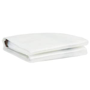 Bâche transparente avec œillets 6,6x6,6' en polyéthylène - Product Image 3