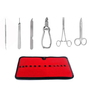 Juego de 6 Instrumentos de Podología de Alta Calidad, Herramientas de Cuidado de Pies de Acero Inoxidable - Product Image 2