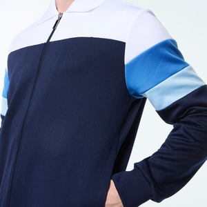 Ensemble de survêtement décontracté d'hiver à col montant de qualité supérieure pour hommes, design personnalisé, tenue de sport pour l'entraînement en extérieur - Product Image 6