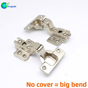 Iron 35mm Thickened Nickel Plated Springless Self-Closing New Chinese Style Furniture <strong>Hinge</strong> For Cabinet And Wardrobe Butt <strong>Hinge</strong> - Product Image 5