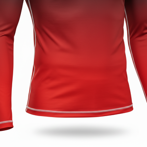 เสื้อแรชการ์ดแขนยาวสำหรับผู้หญิงและผู้ชาย แห้งเร็ว ป้องกันรังสียูวี สำหรับเล่นเซิร์ฟ ว่ายน้ำ บีเจเจ เอ็มเอ็มเอ็ม ยิวยิตสู และกีฬาต่อสู้ - Product Image 6