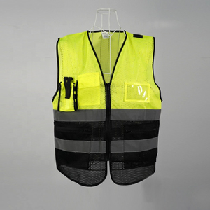Chaleco de Seguridad Profesional Reflectante, Suministro al por Mayor OEM, Exportación para Construcción y Seguridad Vial - Product Image 6