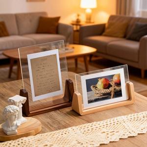 กรอบกระจกไม้ตกแต่งสไตล์โบราณ ปรับแต่งได้ เป็นมิตรกับสิ่งแวดล้อม โดย Antique Creations - Product Image 1