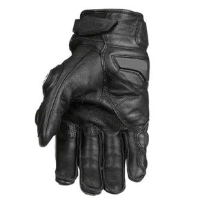 Guantes de Motocicleta Unisex de Cuero Blanco Genuino, Guantes Negros para Carreras, Protección para Motociclismo, Verano, Esquí, Uso Casual - Product Image 5