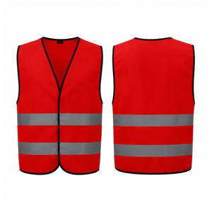Nouvelle veste de travail confortable et simple avec logo personnalisé, haute visibilité réfléchissante pour hommes, en vente - Product Image 3
