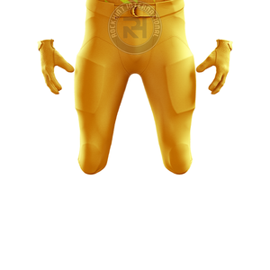 ชุดยูนิฟอร์มอเมริกันฟุตบอลสำหรับวันแข่งขัน ผลิตจากโพลีเอสเตอร์ ระบายอากาศได้ดี ทนทาน และสวมใส่สบายสำหรับนักกีฬา - Product Image 4