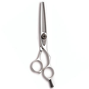 Professional Stainless Steel Thinning Hair Cutting <b>Shears</b> with Adjustable Finger Rest for Hair Dressing - Product Image 5