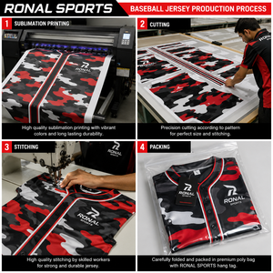 Camiseta de béisbol auténtica para hombre con costuras resistentes, tela transpirable y nombre y número personalizados para torneos deportivos - Product Image 5