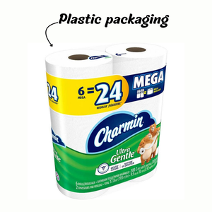 Bolsas de Polietileno de Grado Alimenticio OEM ODM para Papel Higiénico, Impresión por Grabado, Bolsas Duraderas con Fondo Cuadrado para Ropa de Cama y Utensilios de Cocina - Product Image 1