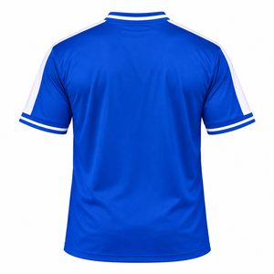 Maillot de football Phi Beta Sigma bleu roi et blanc, col en V, manches courtes, avec lettres grecques, pour hommes, idéal pour le sport et la fraternité athlétique - Product Image 4