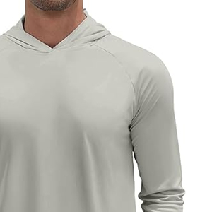 Sudaderas de Pesca de Secado Rápido, Transpirables, Hechas de Poliéster de Alta Calidad, Fabricadas por un Fabricante Profesional, con Protección Solar UPF 50+ - Product Image 4