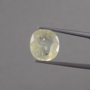 Genuine Natural Yellow Sapphire Loose | NGTC Certified AAA Grade Handmade 12.5x11mm Cushion Cut <b>7</b>.80 Carat Color Play/<b>Fire</b> - Product Image 1