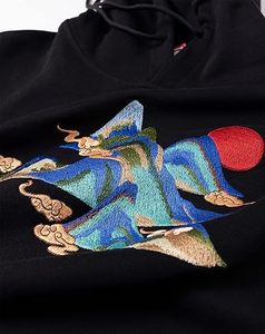 Sudadera con Capucha Premium Bordada, Diseño Gráfico Personalizado, Sudadera de Alta Calidad para Hombre, Algodón French Terry, Venta al Por Mayor - Product Image 3