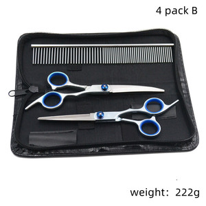 Paquete de 6 Cortapelos para Perros, Cortapelos para Mascotas de Alta Calidad, Tijeras de Acero Inoxidable de 6 Pulgadas para Peluquería Canina - Product Image 2
