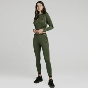 Velvet Tracksuit Two Piece <b>Sets</b> For Women Heavyweight Casual Sweat Suit Tracksuit Jogging Suit - Product Image 2