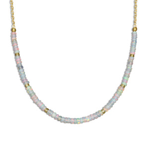 Beaded <b>Choker</b> Chain Necklace for Women Layered Beaded Chain <b>Choker</b> Necklace Handmade Beaded Chain <b>Choker</b> Jewelry - Product Image 2