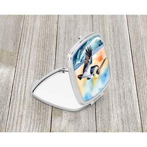Pelican Soaring Compact <b>Travel</b> Makeup <b>Mirror</b> for Women Foldable Handheld Pocket Decorative <b>Mirror</b> Gift - Product Image 2