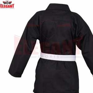 Ensemble de Kimono de Karaté Noir Confortable et Imprimé en Tissu Premium, en Polyester et Coton de Qualité Supérieure pour Arts Martiaux - Product Image 3