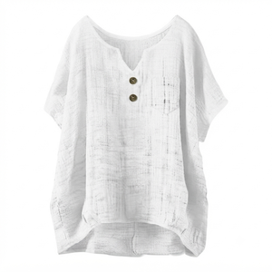Custom Women White Soccer Jersey Full Sleeve Casual Collarless Sportswear Football Shirt Athletic Training <b>Tops</b> Linen/Cotton - Product Image 1