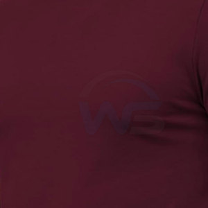 Prix de gros T-shirt homme à col montant en mélange de coton doux à manches courtes, haut décontracté et tendance, coupe confortable, vêtements personnalisés - Product Image 6