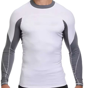 Rashguards Sublimados de Jiu Jitsu Directo de Fábrica, Diseña Tu Propio Rashguard Personalizado de Manga Larga con Logotipo de Surf, MMA, BJJ para Hombre - Product Image 1