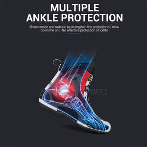 Botas de Motocicleta Antideslizantes para Hombre, Zapatos de Cuero para Motocicleta, Botas Impermeables Antideslizantes de Cuero para Hombre - Product Image 5