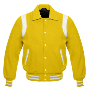 2024 Customizable Stand Collar Hooded <b>Waterproof</b> Thick Wool Varsity <b>Jacket</b> for Unisex Youth/Adults-Streetwear Style - Product Image 1
