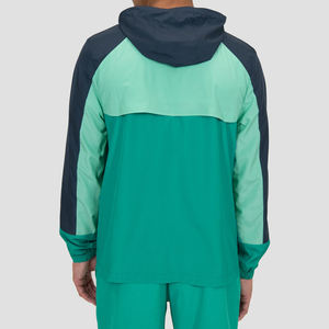 Chaqueta de Primavera Acolchada Transpirable con Capucha, Impermeable y Cortavientos, de Color Liso, Manga Larga, Estilo Vintage para Hombre, Nuevo Diseño Frontal, Bajo MOQ - Product Image 2