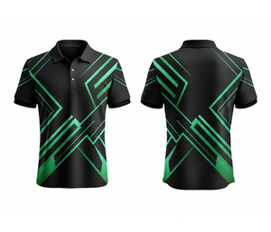 High Quality Full Print Sublimation Polo Shirt Custom Design Durable Stitching for Men Women Youth Quick-Dry Dry-Fit Active - Product Image 4