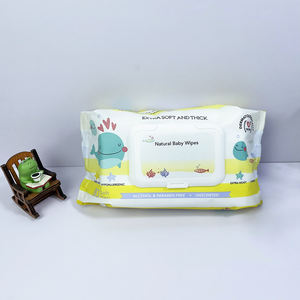 Grosir Katun Organik Label Pribadi Bayi Pabrik Tisu Basah Penyeka Bayi - Product Image 2