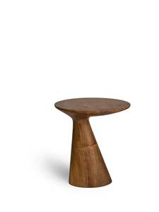 Mesa Auxiliar de Madera de Estilo Industrial que Combina la Apariencia de Madera Natural con un Diseño Moderno y una Estructura Estable y Resistente - Product Image 2