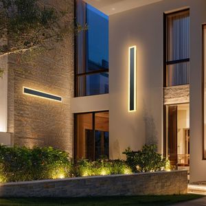 Set di 2 Applique da Esterno Moderne da 31,5 Pollici, Illuminazione Bianca Calda 3000K, Impermeabili IP65, Strisce Luminose Lunghe 31,5 Pollici - Product Image 1