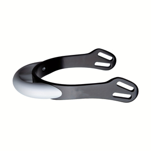 Bocado de Aluminio Azul para Entrenamiento de Caballos con Empuñadura Gris, Equipo de Equitación de Lujo, Espuelas de Alta Calidad - Product Image 2