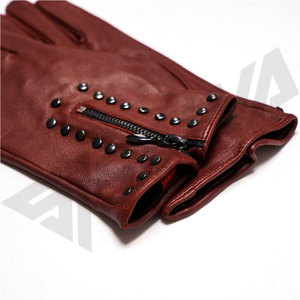New Customized Winter Leather Fashion Outdoor Winter <b>Gloves</b> / OEM New Arrival Pure Leather Fashion Dressing <b>Gloves</b> - Product Image 5