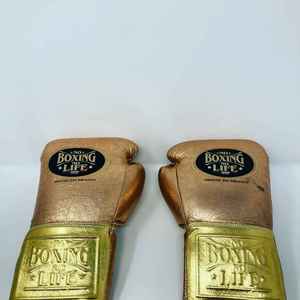 Guantes de Boxeo No Boxing No Life, Cuero Vacuno Genuino, Guantes Profesionales para Sparring y Combate, Duraderos y Transpirables, para Entrenamiento y Gimnasio - Product Image 5