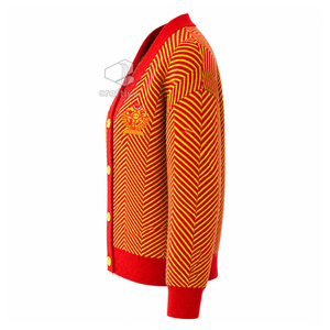 NSPDK Sorority <b>Cardigan</b> <b>Sweater</b> Women's Embroidered Crest Button Front V-Neck Long Sleeve <b>Cardigan</b> Greek Life Apparel - Product Image 3