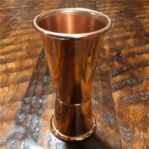 Jigger à bière 100% cuivre, double face en acier inoxydable et cuivre, verre doseur en cuivre, prix abordable - Product Image 2