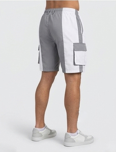 Shorts coupe-vent pour homme / Shorts cargo pour homme 100% nylon - Cordon de serrage, taille mi-haute, séchage rapide, décontracté - Product Image 2