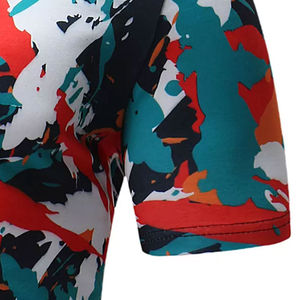 เสื้อยืดกีฬาผู้ชายสั่งทำพิเศษ พิมพ์ลายเต็มตัว ด้วยเทคนิค Sublimation ออกแบบโลโก้ตามต้องการ ผ้าฝ้าย 100% รับสั่งพิมพ์เสื้อยืด - Product Image 4