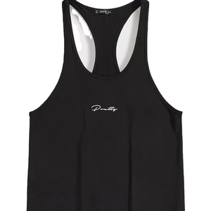 Débardeur pour homme à imprimé palmiers tropicaux, col rond, décontracté, respirant, en polyester tricoté, sans manches - Product Image 5