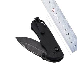 Design de couteau personnalisé couteau de poche pliant couteau à barre transversale en basse quantité minimale de commande - Product Image 2