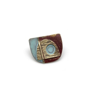 2026 handmade <b>boho</b> chic brass pendant women New Year jewelry gift Italy Turquoise spring handmade patina <b>necklace</b> - Product Image 1